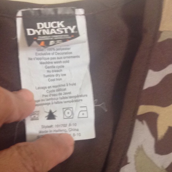 Duck dynasty boys nylon vest - Picture 3 of 4